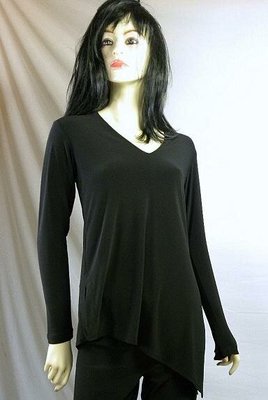 Angle Tunic By Sympli-Black