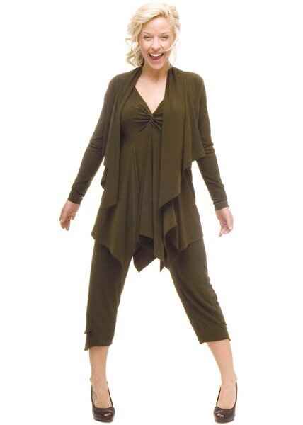 Chevron Crop Pants by Sympli