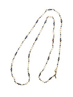 SORRELLI EL PASO WITH FRESH FLOWERS SWAROVSKI CRYSTAL NECKLACE