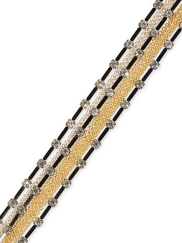 Sorrelli Crystal Metallic Swarovski Crystal Bracelet