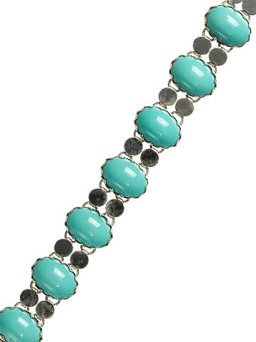 Sorrelli Bright Silver Turquoise Bracelet