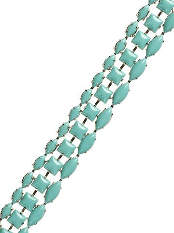 Sorrelli Bright Silver Turquoise Bracelet