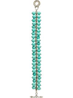 Sorrelli Bright Silver Turquoise Bracelet