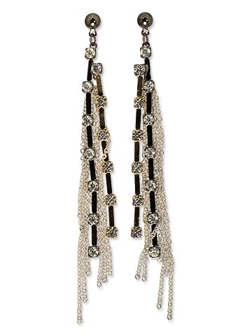 Sorrelli Crystal Metallic Swarovski Crystal Earrings