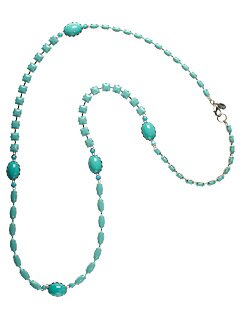 Sorrelli Bright Silver Turquoise Necklace