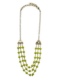 Sorrell Moss Green Necklace