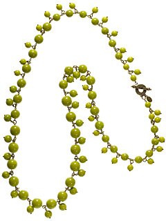 Sorrell Moss Green Necklace