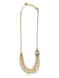 Sorrelli Crystal Metallic Swarovski Crystal Necklace