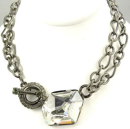 Sorrelli Black Diamond Swarovski Crystal Necklace