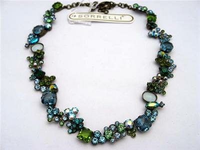 Sorrelli Ocean Swarovski Crystal Necklace