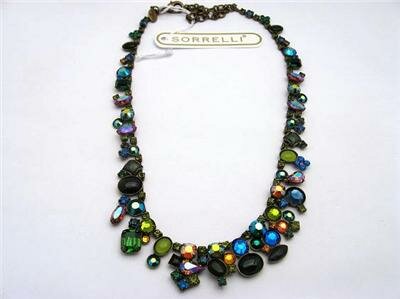 Sorrelli Emerald Forest Swarovski Crystal Necklace