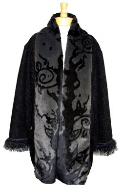 Lee Andersen Hinged Fringe Coat
