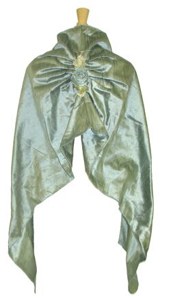 Lee Andersen Water Silk Dupioni Vamp Wrap