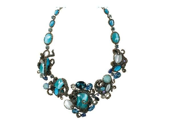 Sorrelli Aquatic Swarovski Crystal Necklace