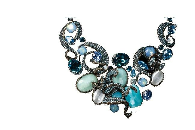 Sorrelli Aquatic Swarovski Crystal Necklace