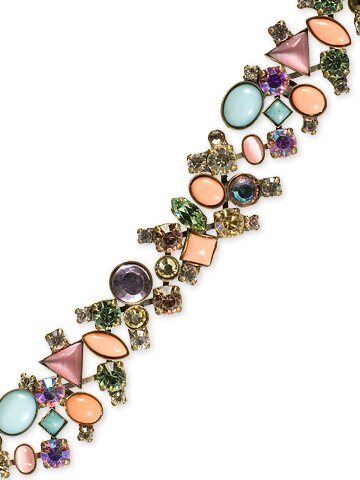Sorrelli Fixation Swarovski Crystal Bold Classic Bracelet