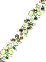 Sorrelli Green Apple Swarovski Crystal Bracelet