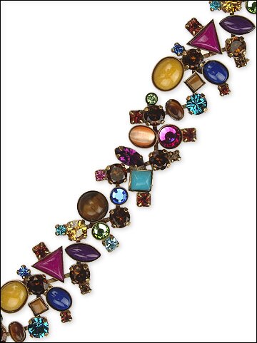 Sorrelli M & M Swarovski Crystal Bracelet