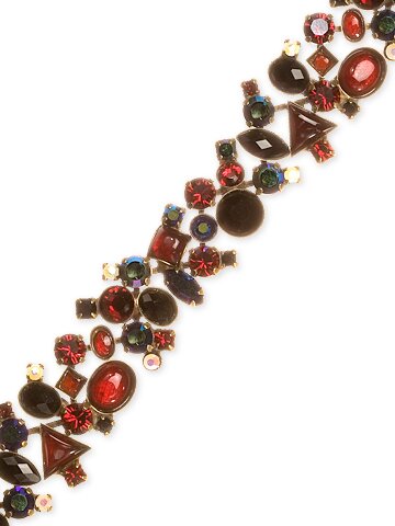 Sorrelli Red Delicious Swarovski Crystal Bracelet