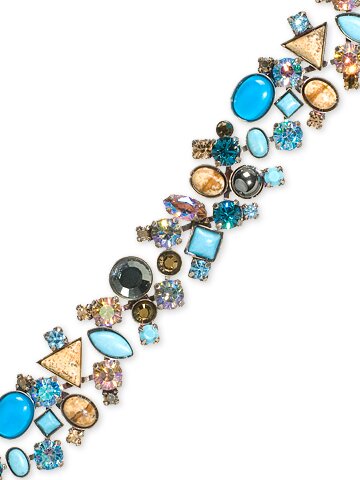 Sorrelli Desert Blue Swarovski Crystal Bracelet