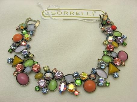 Sorrelli Soft Pastel Swarovski Crystal Bracelet