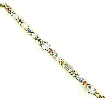 Sorrelli Aurora Borealis Swarovski Crystal Bracelet