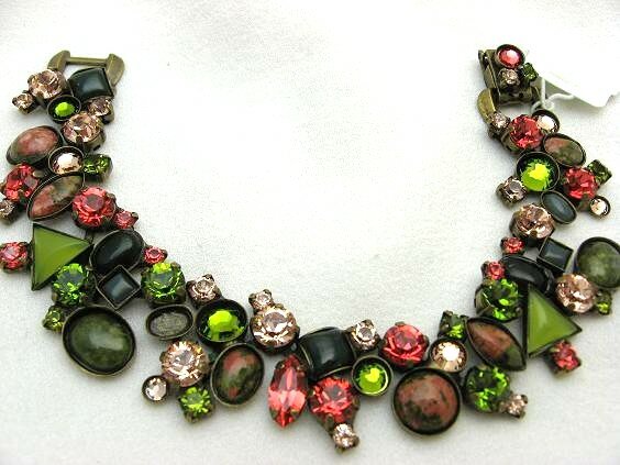 Sorrelli Rosewood Swarovski Crystal Bracelet