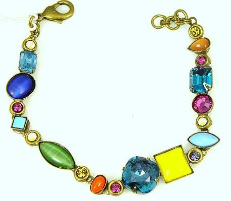 Sorrelli Cotton Candy Swarovski Crystal Bracelet