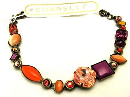 Sorrelli Flamingo Swarovski Crystal Bracelet