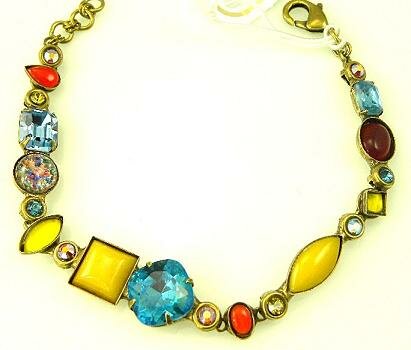 Sorrelli Paisley Swarovski Crystal Bracelet