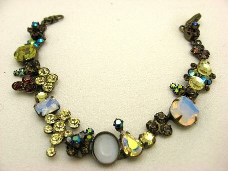 Sorrelli Iced Coffee Swarovski Crystal Bracelet