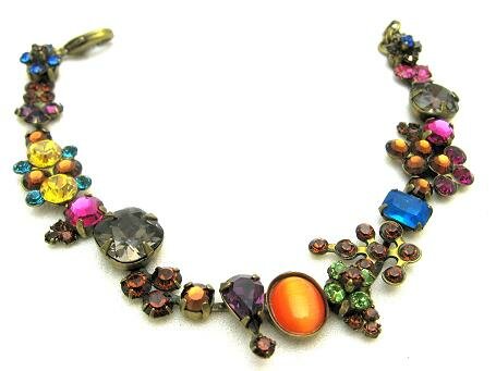 Sorrelli M & M Swarovski Crystal Bracelet