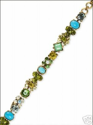 Sorrelli Mint Julep Swaroski Crystal Bracelet