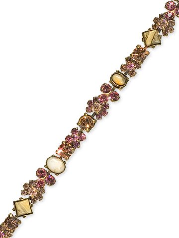 Sorrelli Rosy Cheeks Swarovski Crystal Bracelet
