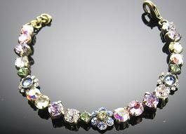 Sorrelli Spring Rain Swarovski Crystal Bracelet