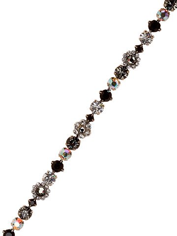 Sorrelli Silver Moon Swarovski Crystal Bracelet
