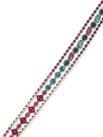 Sorrelli Fruit Swirl Swarovski Crystal Bracelet
