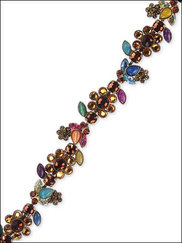 Sorrelli M & M Swarovski Crystal Bracelet