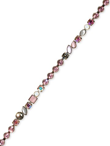 Sorrelli Misty Pink Swarovski Crystal Bracelet
