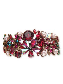 Sorrelli Fruit Swirl Swarovski Crystal Cuff