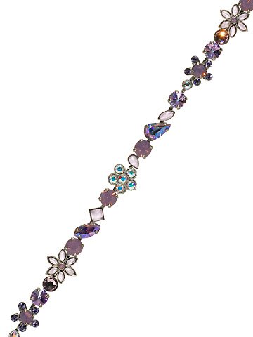 Sorrelli Violet Eyes Swarovski Crystal Bracelet