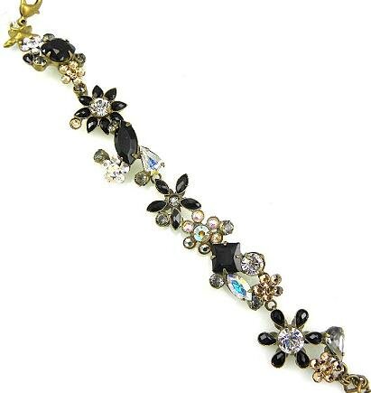 Sorrelli Evening Moon Swarovski Crystal Bracelet