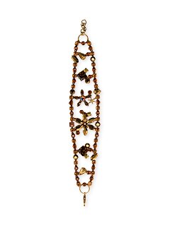 Sorrelli Brilliant Bronze Swarovski Crystal Bracelet