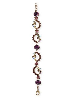 Sorrelli M & M Swarovski Crystal Bracelet