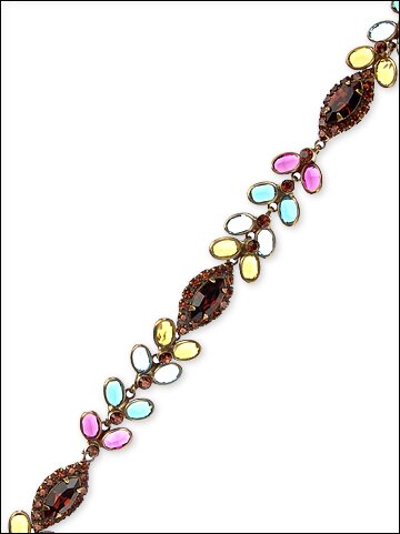Sorrelli M & M Swarovski Crystal Bracelet