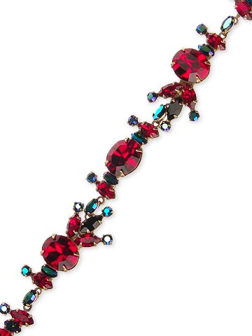 Sorrelli Red Delicious Swarovski Crystal Bracelet