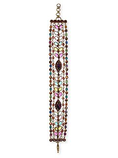 Sorrelli M & M Swarovski Crystal Bracelet