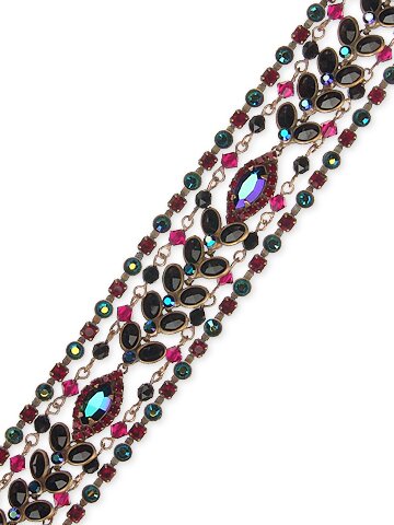 Sorrelli Red Delicious Swarovski Crystal Bracelet