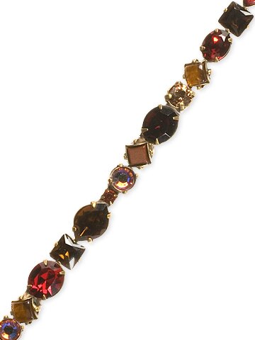 Sorrelli Maple Syrup Swarovski Crystal Bracelet