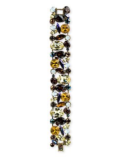 Sorrelli Iced Coffee Swarovski Crystal Bracelet